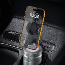 Porodo KAIRO 2-in-1 Car Cup Holder & Phone Mount – Black3.webp
