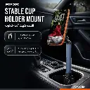 Porodo KAIRO 2-in-1 Car Cup Holder & Phone Mount – Black6.webp