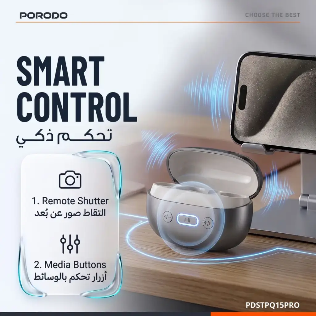 Porodo Soundtec INOVA Open-Ear ENC Earbuds (PDSTPQ15PROGD)4.webp