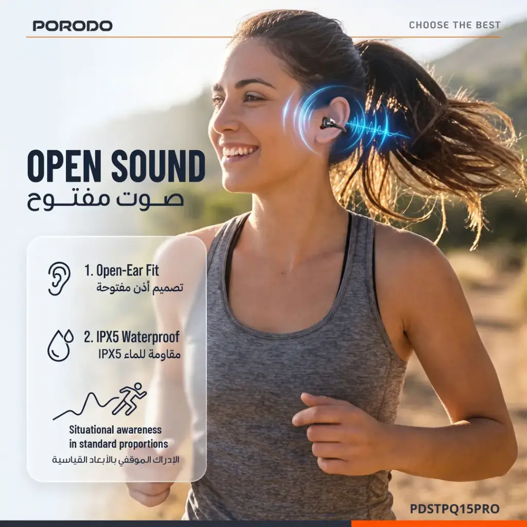 Porodo Soundtec INOVA Open-Ear ENC Earbuds1.webp