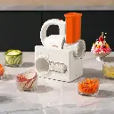 Porodo Lifestyle Fresko Multi-Functional Salad Maker with 4 Slicing Blades - White4.webp