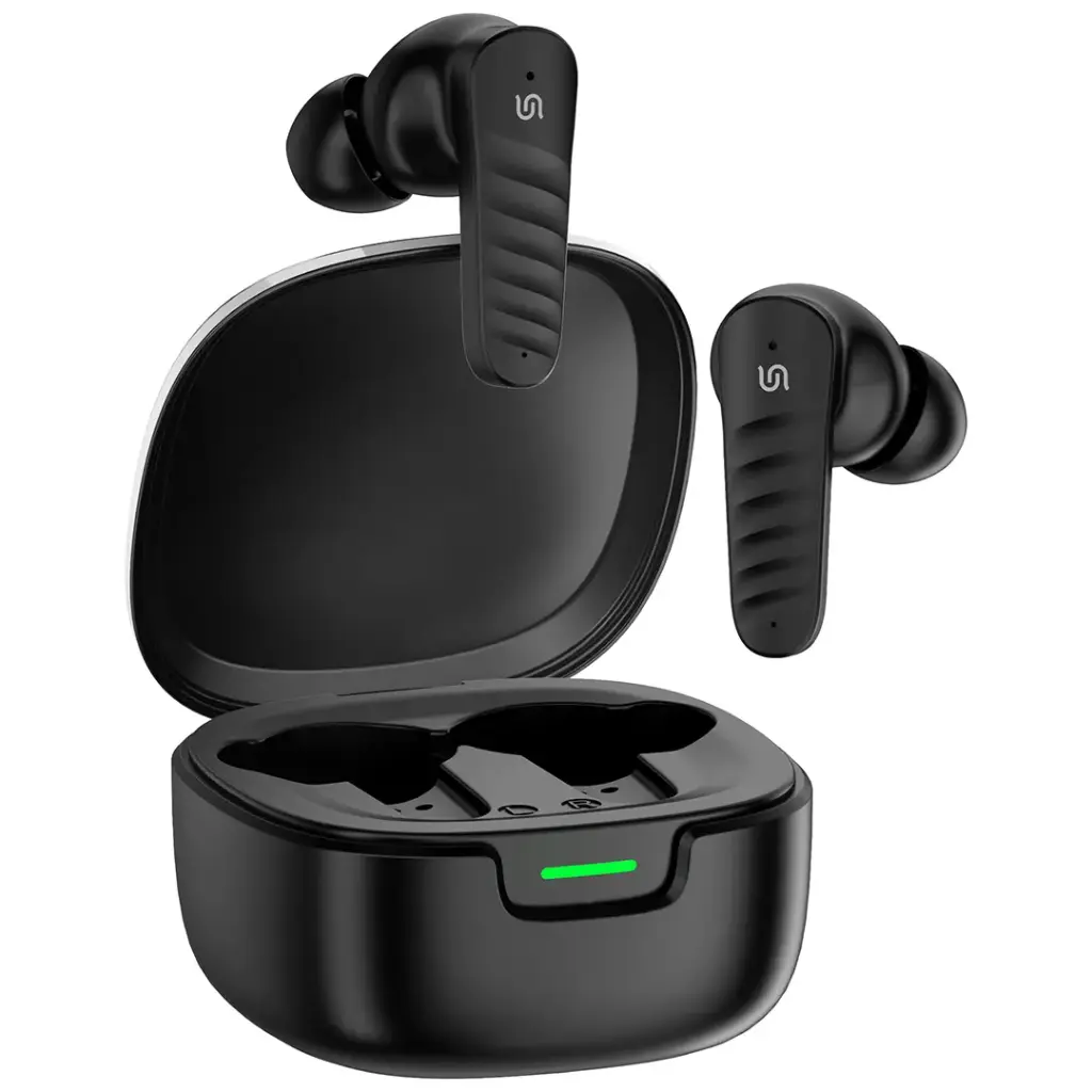 Porodo Soundtec Ultrafit ANC Wireless Earbuds - Black - View 2
