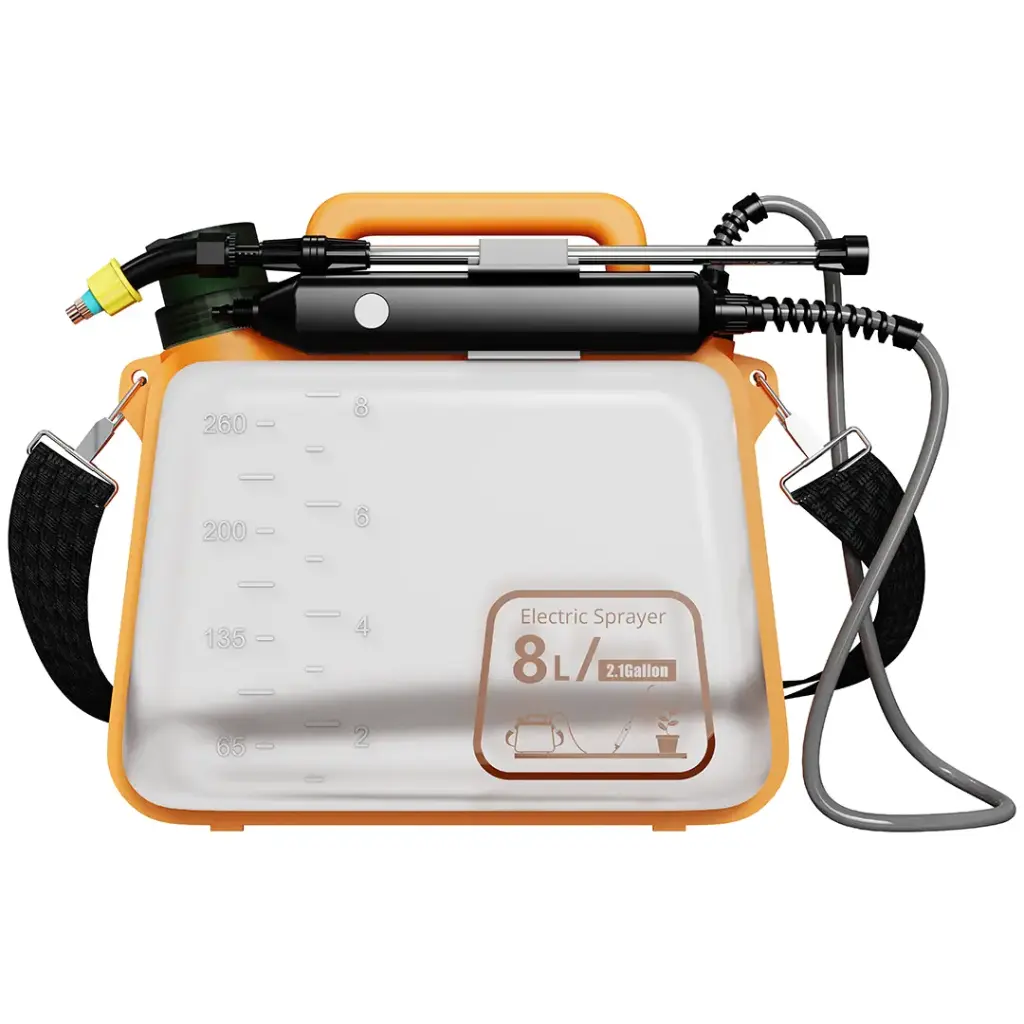 Porodo Lifestyle AquaSplash 8L Electric Garden Sprayer - Orange - View 3