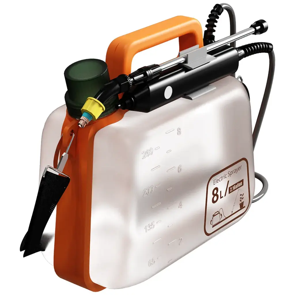 Porodo Lifestyle AquaSplash 8L Electric Garden Sprayer - Orange - View 4