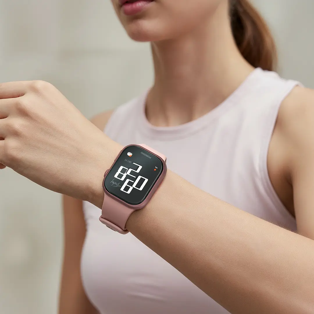 Porodo AeroFit II Mini 41mm Smartwatch - Rose Gold - View 3