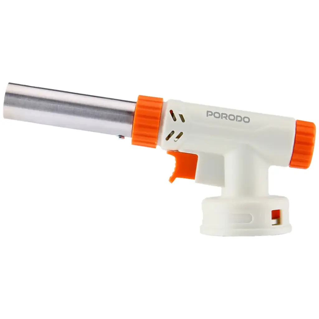 Porodo Lifestyle Dual-Mode Butane Torch - Cream & Orange - View 2