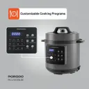Porodo 6L Pressure Cooker — Cooking Programmes