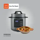 Porodo 6L Pressure Cooker — One-Pot Meals
