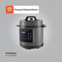 Porodo 6L Pressure Cooker — Pressure Release