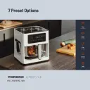 Porodo 5L Glass Air Fryer - Kitchen Use