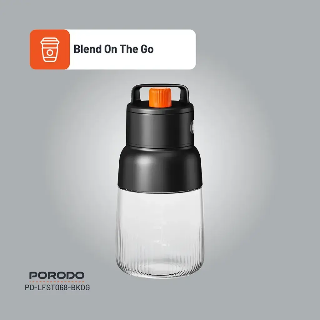 Porodo Blend and Sip Blender - Portable Design