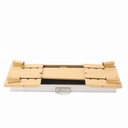 Porodo Lifestyle Portable Charcoal Grill - Folded View
