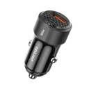 Porodo 50W Dual-Port Car Charger - Side View