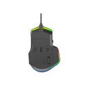 Porodo Gaming PDX320 Wired Mouse, 12800 DPI - Base View