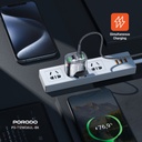 Porodo 12W Dual-Output Wall Charger with Lightning Cable - Charging Example