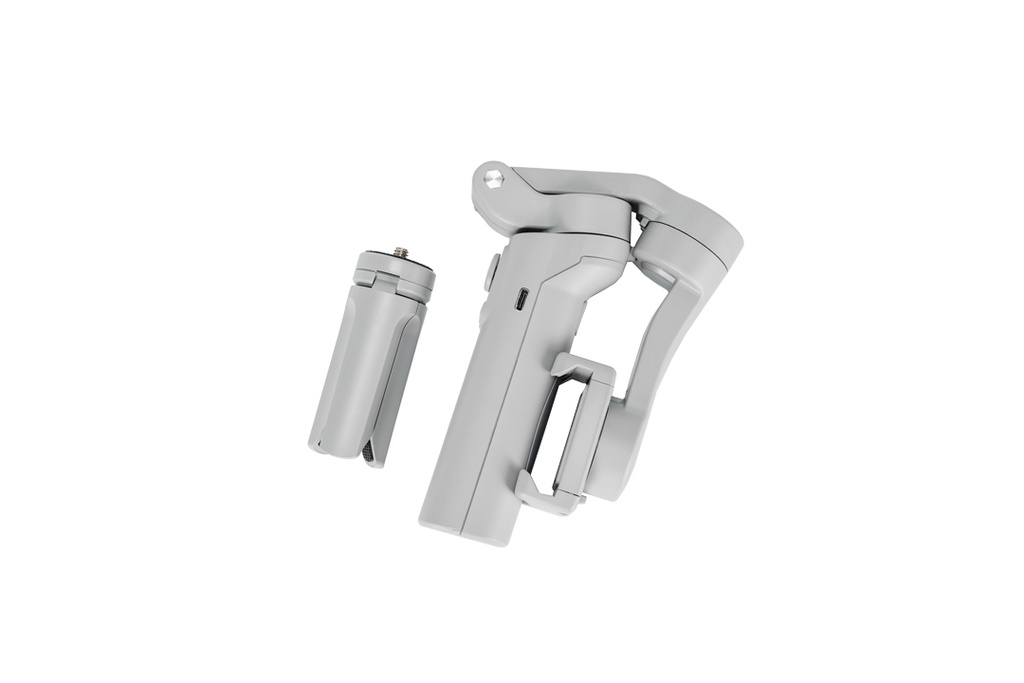 Porodo P5 3-Axis Smartphone Gimbal - Folded Side View