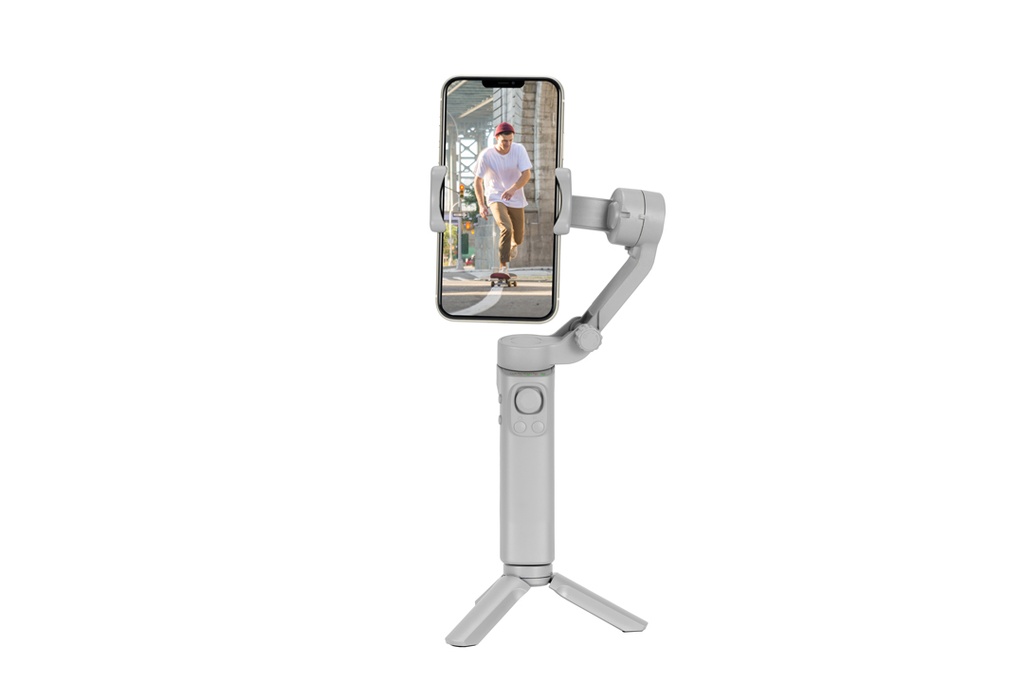Porodo P5 3-Axis Smartphone Gimbal - Tripod Setup