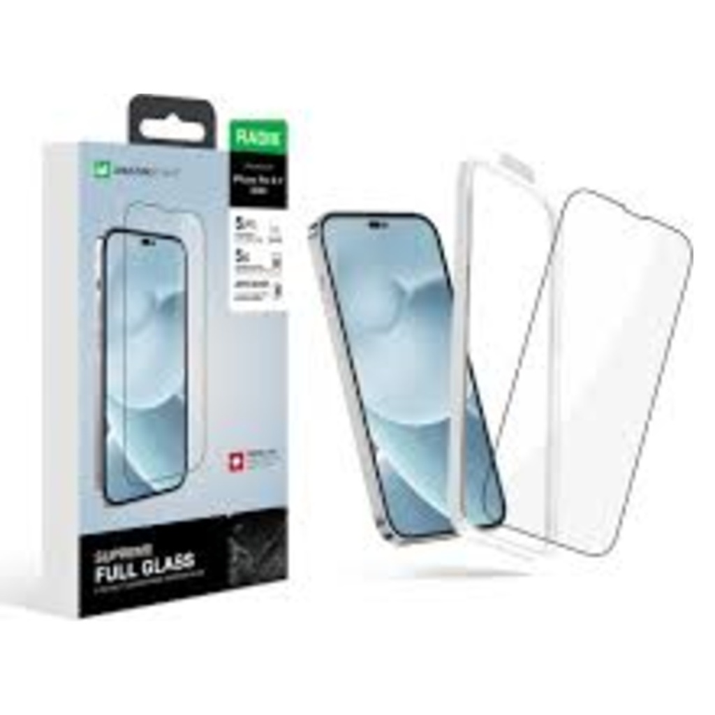 AT iPhone 14 Series 2.75d Fully Covered Radix Glass Clear – packaging