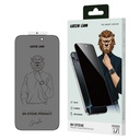 Green Lion 9H Steve Privacy Anti-Peeping Glass for iPhone 17 Pro Max – Black – packaging