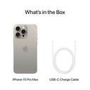 Apple iPhone 15Pro Max 512GB Natural