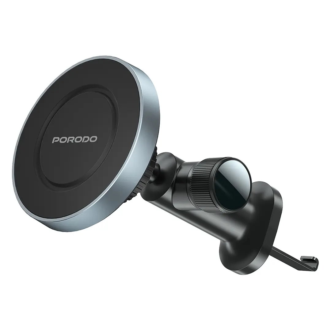 Porodo Dual Mount MagSafe Car Phone Holder – Black – Official image 2