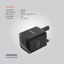 Porodo USB-C PD 20W Wall Charger – Black – Official image 9
