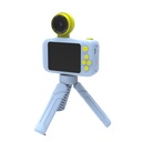 Porodo Kids Flip Digital Camera with Tripod – Blue – Official image 3