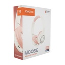 Porodo Soundtec Moose Wireless Kids Headphones – Pink – Official image 2