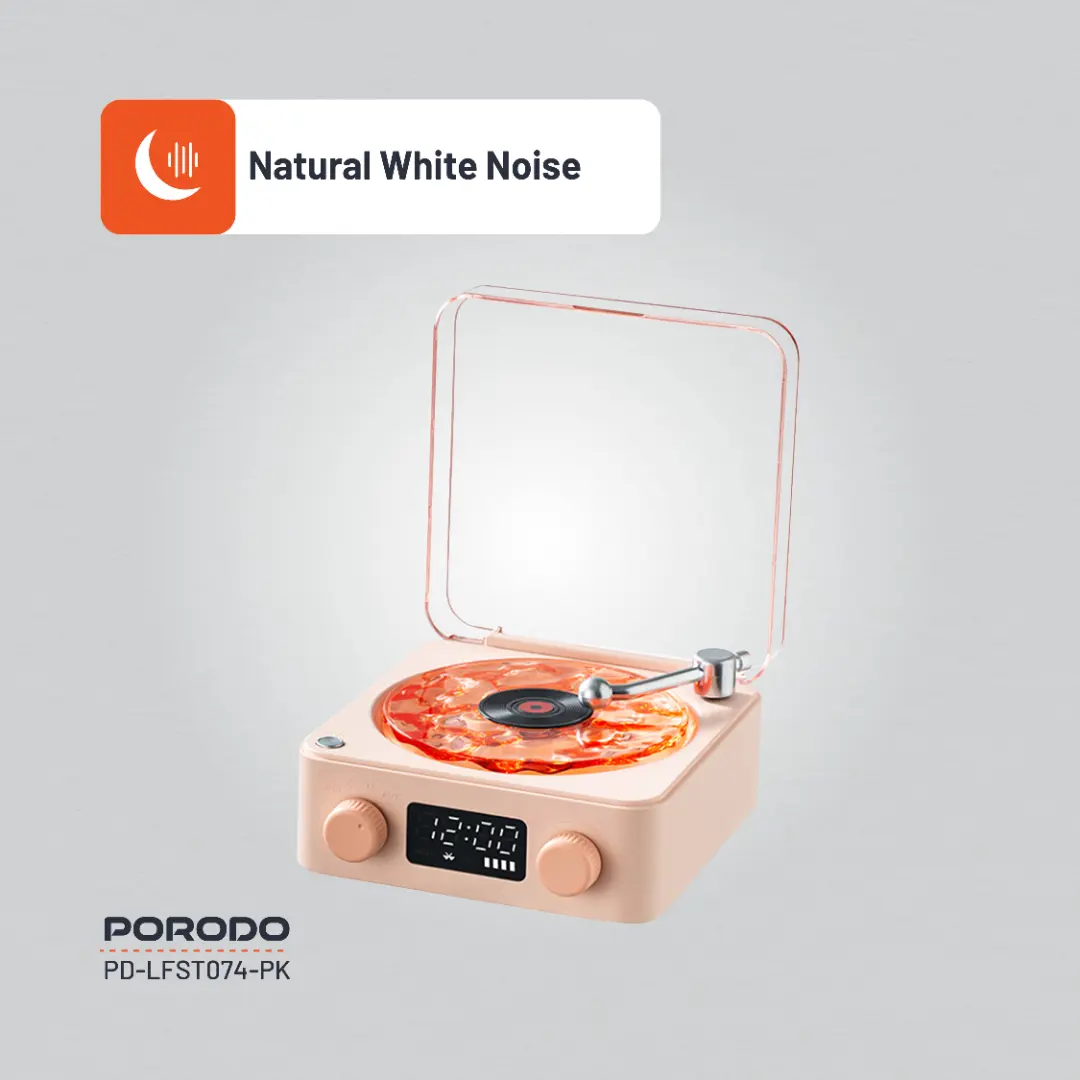 Porodo Lifestyle White Noise Portable Speaker – Pink – Official image 9