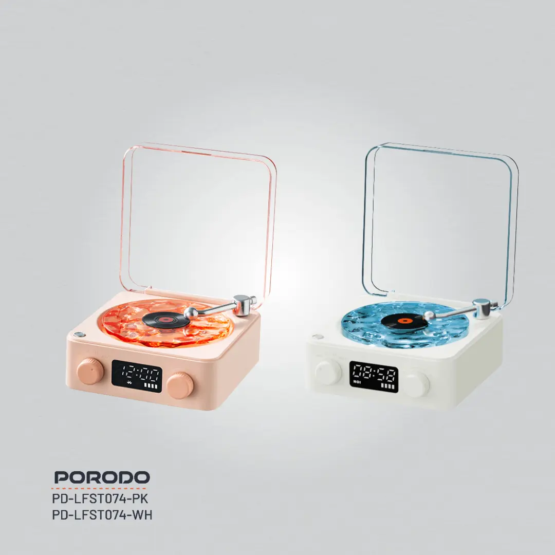 Porodo Lifestyle White Noise Portable Speaker – Pink – Official image 11