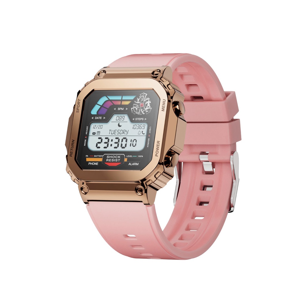 Porodo Nomad Smartwatch – Gold – Official image 3