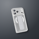 Green Lion Grip 360 MagSafe Case for iPhone 18 Pro and 17 Pro – Silver – lifestyle