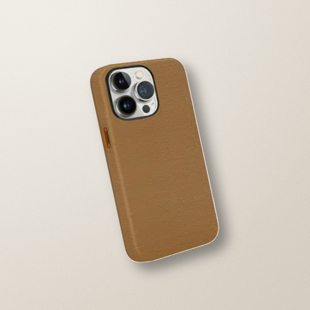 Green Lion Luju MagSafe Leather Case for iPhone 13 Pro – Brown – lifestyle