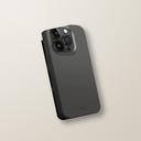Uniq Lyden DS Hybrid MagClick Case for iPhone 15 Pro – Rhino Grey/Black – lifestyle