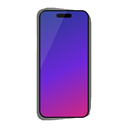 BMW Signature Edges Clear Case for iPhone 13 Series – front view