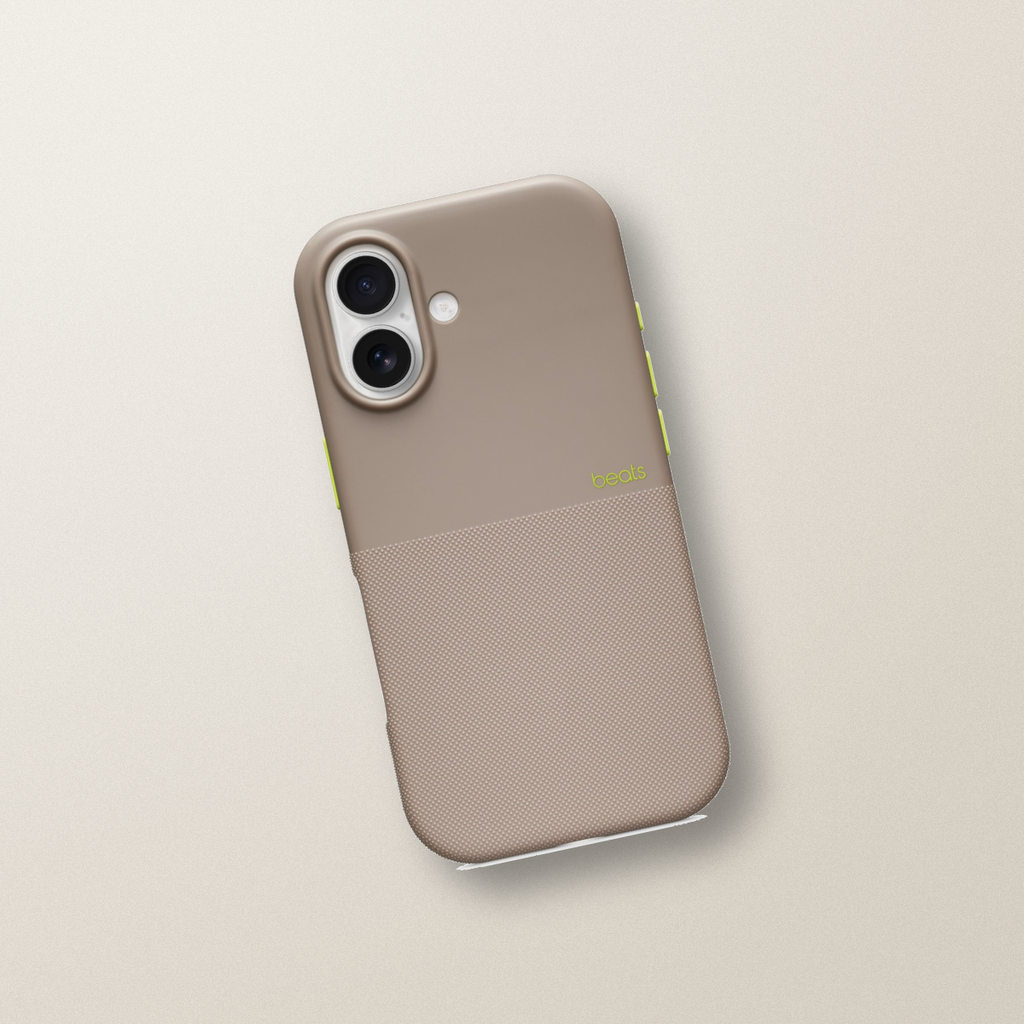 Beats for iPhone 17 Rugged Case with MagSafe and Camera Control Alpine Gray – lifestyle