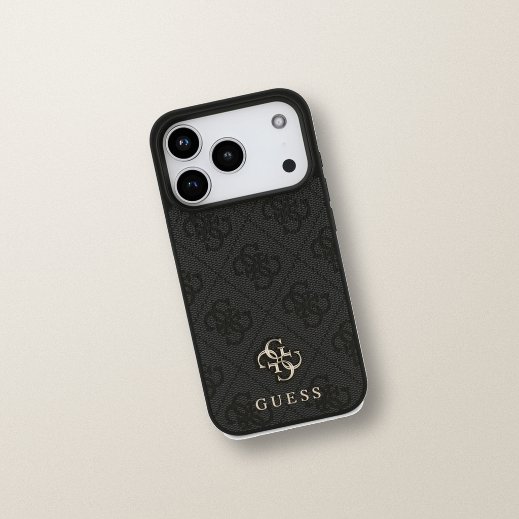 Guess Classic Logo MagSafe Case for iPhone 17 Pro Max Black – lifestyle