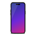 Levelo Grip Leather Case for iPhone 14 Series – front view