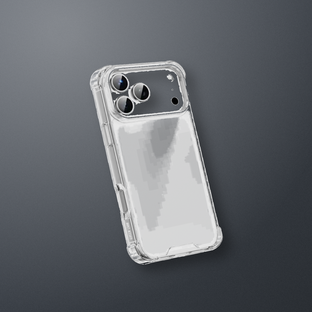 Green Lion Anti-Shock Case for iPhone 17 Pro Max – Clear – lifestyle