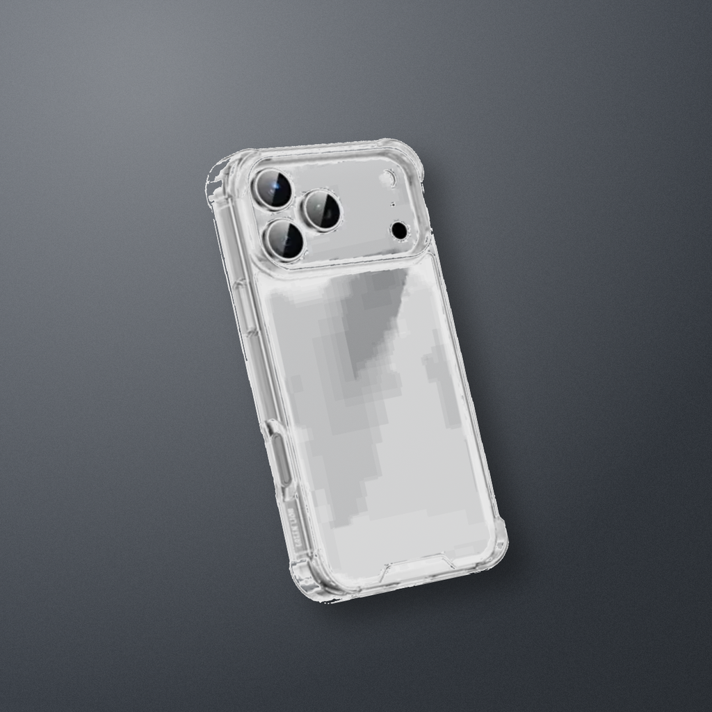 Green Lion Anti-Shock Case for iPhone 17 Pro – Clear – lifestyle