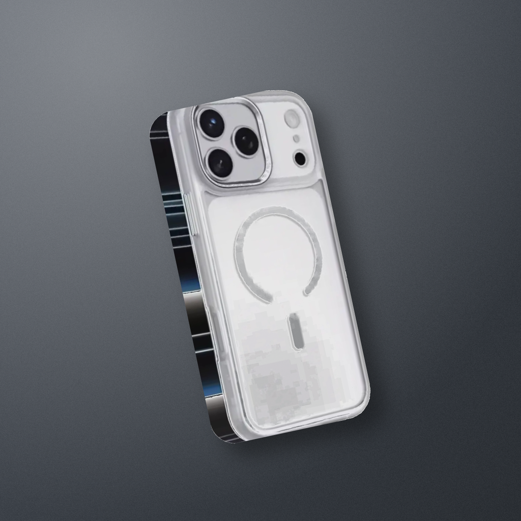 Green Lion Titan MagSafe Case for iPhone 17 Pro Max – Silver – lifestyle
