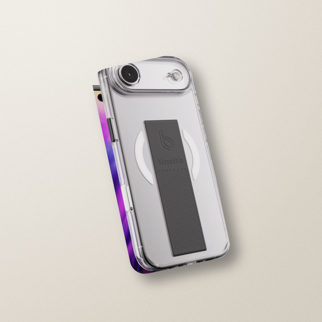 Blupebble for iPhone 17 Air Gripflex Case with MagSafe Gray – lifestyle