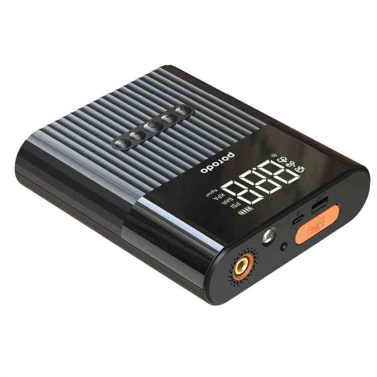 Porodo jump starter — ports