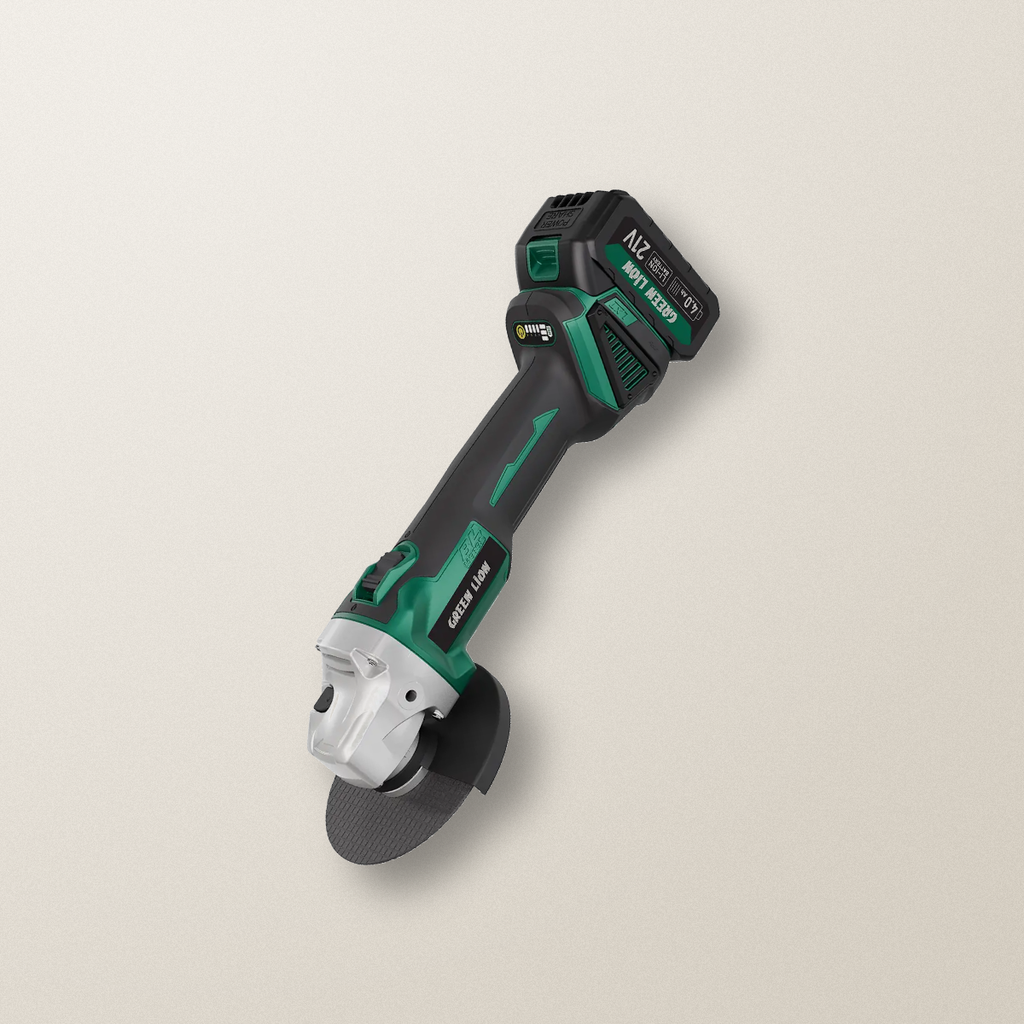 Green Lion GAG-900 Cordless Angle Grinder - Green – lifestyle