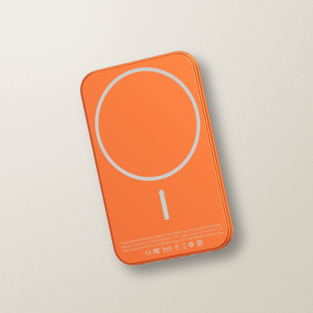 Green Lion Ultra Slim Mag 4000mAh Power Bank - Orange – lifestyle