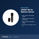 CRONY BK-ZJ Electric Oud Bakhoor Burner with Hair Comb – Portable 2-in-1 – specifications