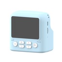 Porodo Lifestyle Kids Instant Print Camera (Thermal) – Blue – back screen angle