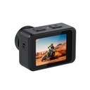 Porodo Dual-Screen 4K/60fps Action Camera 24MP with Stabilisation – Black – rear touchscreen