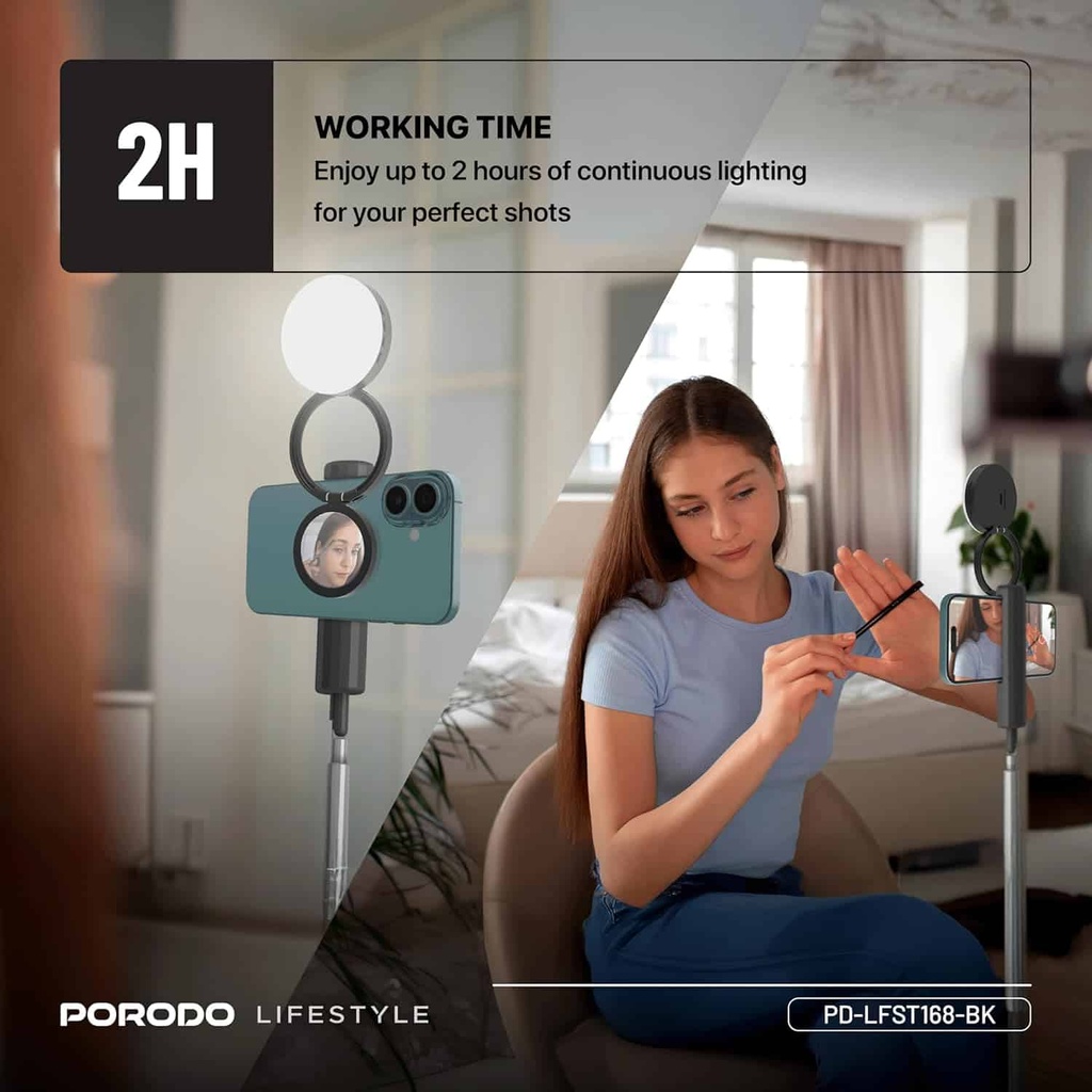 Porodo Lifestyle Magnetic Selfie Fill Light – official 2