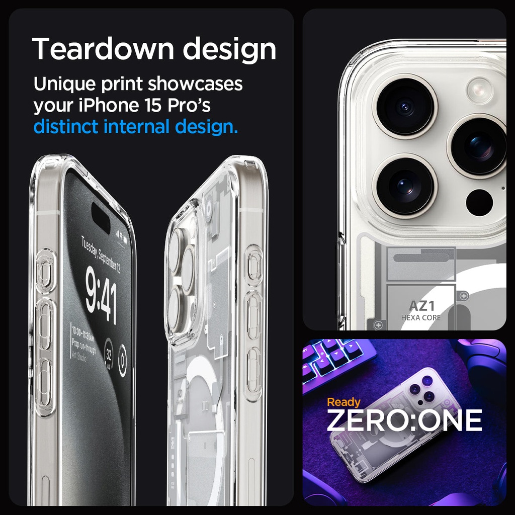 Hybrid Zero One  Case Magsafe Nimble Bracket Enca Iphone 15 Pro – official 12
